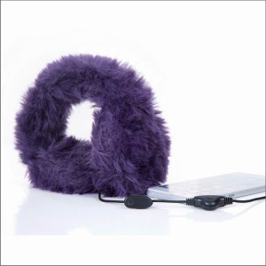 Fur Earmuffs with Headphones