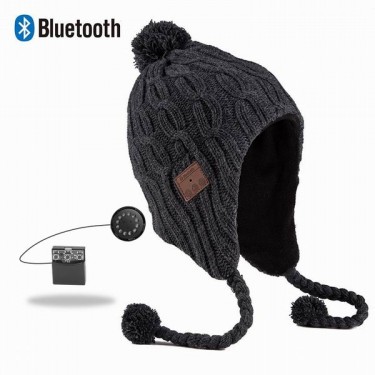 bluetooth headset trapper hat