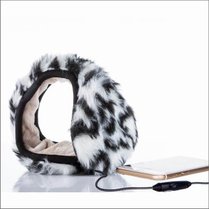 Fur Earmuffs with Headphones